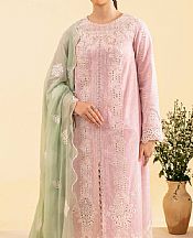 Qalamkar Pink Lawn Suit- Pakistani Designer Lawn Suits