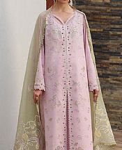 Qalamkar Lavender Lawn Suit- Pakistani Designer Lawn Suits