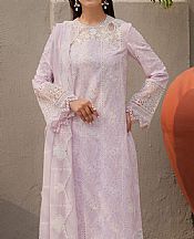 Qalamkar Lilac Lawn Suit- Pakistani Designer Lawn Suits
