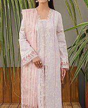 Qalamkar Languid Lavender Lawn Suit- Pakistani Lawn Dress