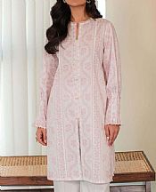 Qalamkar Pastel Pink Lawn Suit (2 pcs)- Pakistani Lawn Dress