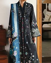 Qalamkar Black Jacquard Suit- Pakistani Winter Clothing