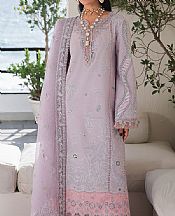 Qalamkar Lavender Lawn Suit- Pakistani Lawn Dress