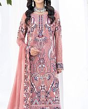 Ramsha Tea Rose Chiffon Suit- Pakistani Chiffon Dress