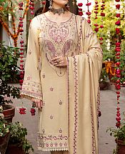 Ivory Karandi Suit- Pakistani Winter Clothing