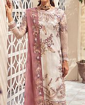 Ramsha Off White Chiffon Suit- Pakistani Designer Chiffon Suit