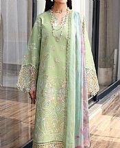 Light Green Lawn Suit