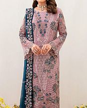 Ramsha Mauve Chiffon Suit- Pakistani Designer Chiffon Suit