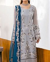 Grey Chiffon Suit