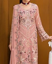 Tea Pink Chiffon Suit
