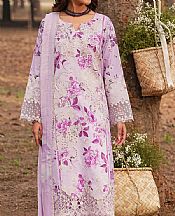 Ramsha Lavender Lawn Suit- Pakistani Lawn Dress