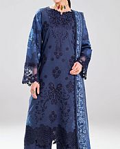 Navy Lawn Suit