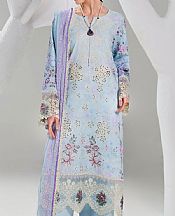 Baby Blue Lawn Suit