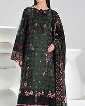 Green/Black Lawn Suit