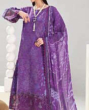 Purple Lawn Suit