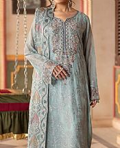 Ramsha Sea Mist Chiffon Suit- Pakistani Chiffon Dress