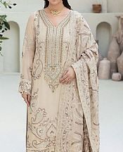 Ivory Chiffon Suit