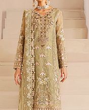 Ramsha Pistachio Green Chiffon Suit- Pakistani Designer Chiffon Suit