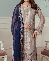 Ramsha Grey Chiffon Suit- Pakistani Designer Chiffon Suit