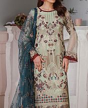 Ramsha Spring Rain Chiffon Suit- Pakistani Chiffon Dress