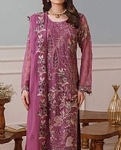 Ramsha Raspberry Rose Chiffon Suit- Pakistani Chiffon Dress