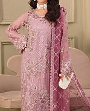 Ramsha Sea Pink Chiffon Suit- Pakistani Chiffon Dress