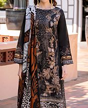 Ramsha Black Lawn Suit- Pakistani Lawn Dress