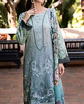 Ramsha Grey Lawn Suit- Pakistani Designer Lawn Suits