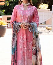 Ramsha Pink Lawn Suit- Pakistani Lawn Dress