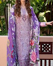 Ramsha Lavender Lawn Suit- Pakistani Designer Lawn Suits