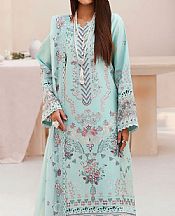 Ramsha Turquoise Lawn Suit- Pakistani Lawn Dress