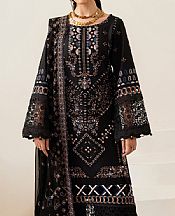 Ramsha Black Lawn Suit- Pakistani Designer Lawn Suits