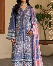 Cadet Blue Lawn Suit
