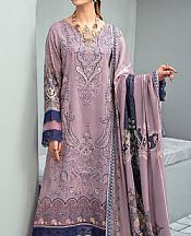 Mauve Linen Suit- Pakistani Winter Dress