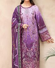 Ramsha Purple Lawn Suit- Pakistani Designer Lawn Suits