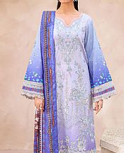 Ramsha Lilac Lawn Suit- Pakistani Lawn Dress