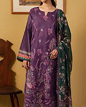 Purple Lawn Suit
