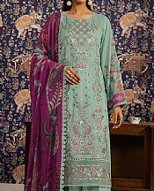 Mint Green Lawn Suit