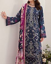 Ramsha Pickled Bluewood Lawn Suit- Pakistani Designer Lawn Suits