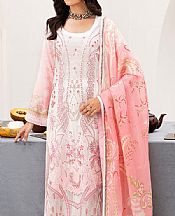 Ramsha White Lawn Suit- Pakistani Lawn Dress