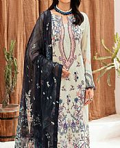 Ramsha Sea Mist Lawn Suit- Pakistani Designer Lawn Suits
