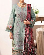 Ramsha Summer Green Lawn Suit- Pakistani Lawn Dress