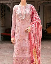 Ramsha Rose Pink Lawn Suit- Pakistani Designer Lawn Suits