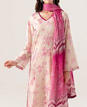 Ramsha Ivory Lawn Suit- Pakistani Designer Lawn Suits