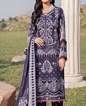 Navy Blue Viscose Suit- Pakistani Winter Dress