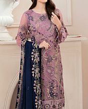 Lavender Chiffon Suit- Pakistani Chiffon Dress
