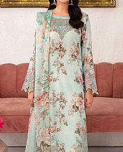 Turquoise Lawn Suit