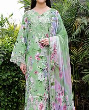 Light Green Lawn Suit