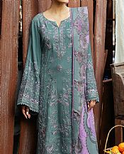 Ramsha Viridian Green Karandi Suit- Pakistani Winter Dress