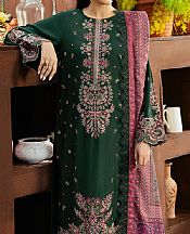 Ramsha Green Karandi Suit- Pakistani Winter Clothing